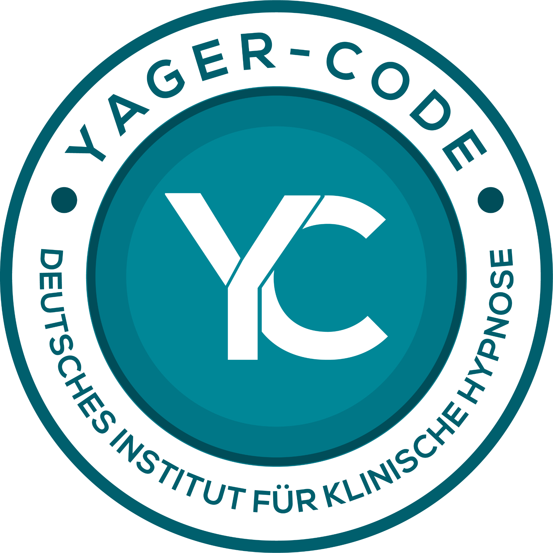 Offizielles Yager-Code-Siegel des Deutschen Instituts für Klinische Hypnose